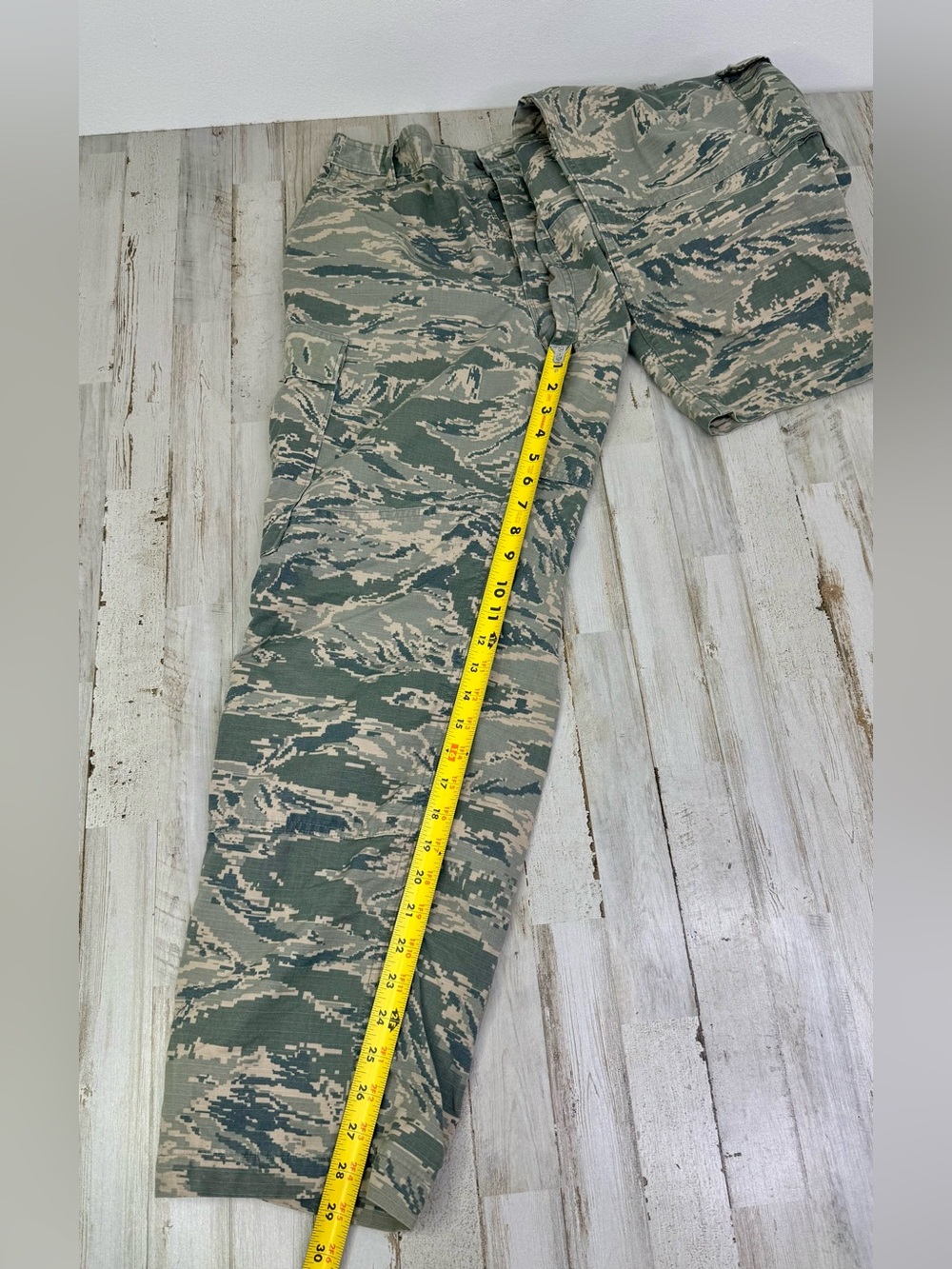 US Air Force Pant Mens 32x29 Camo Cargo Military Uniform Combat - Picture 9 of 12